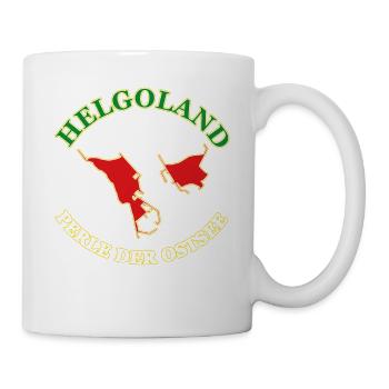 Helgoland Baltic Sea Sylt Deät Lun Lighthouse - Mug - white - Right