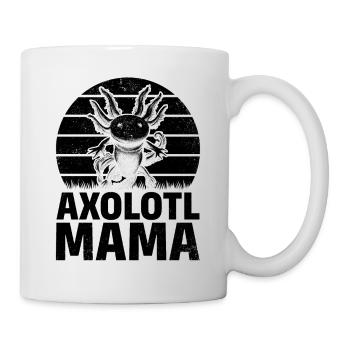 Axolotl Mama Axolotl Lover Mama Cute Axolotl Mama - Mug - white - Right