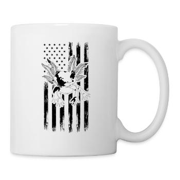 Axolotl Camouflage Flag Axolotl Camouflage - Mug - white - Right