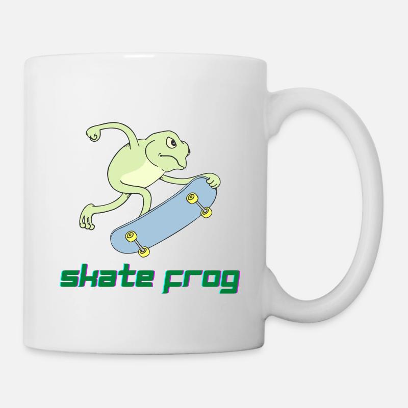 Grenouille de skate - Mug blanc - blanc