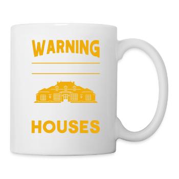 Immobilienmakler Makler Beruf Immobilien - Tasse - Weiß - Rechts