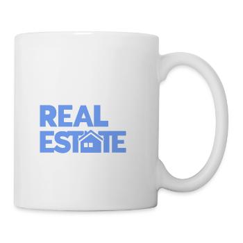 Agent immobilier Courtier Profession Immobilier - Mug blanc - blanc - Droite