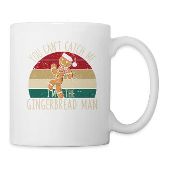 Christmas cookies You can't catch me - Mug - white - Right
