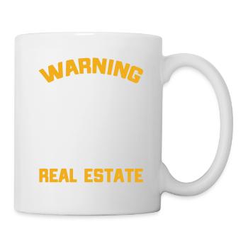 Immobilienmakler Makler Beruf Immobilien - Tasse - Weiß - Rechts