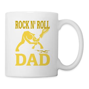 Rétro Rock N’Roll Papa Génial Epic T-Shirt - Mug blanc - blanc - Droite