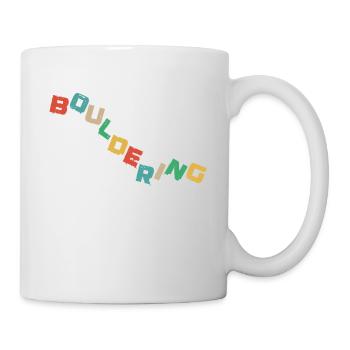 Bouldering, climbing Free climbing Climbing Hall - Mug - white - Right