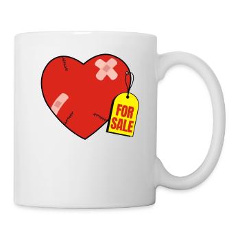 For Sale | One Heart Terrible Condition - Please j - Mug - white - Right