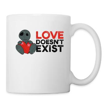Love Doesn't Exist | Emo clothes | Emocore Goth Do - Mug - white - Right
