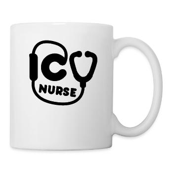 Icu Krankenschwester Krankenpflege - Tasse - Weiß - Rechts