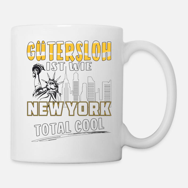 GÜTERSLOH IS LIKE NEW YORK - Mug - white