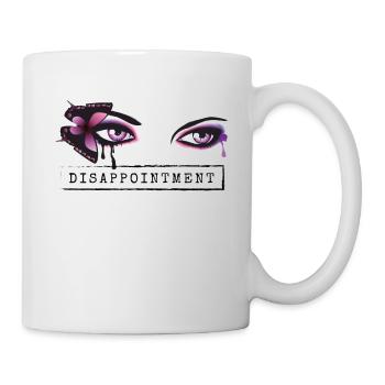 Disappointment | Girls Emo clothes | Emocore | Emo - Mug - white - Right