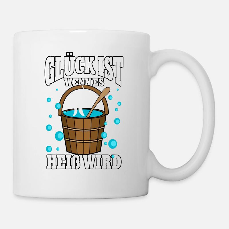 Sauna - Tasse - Weiß