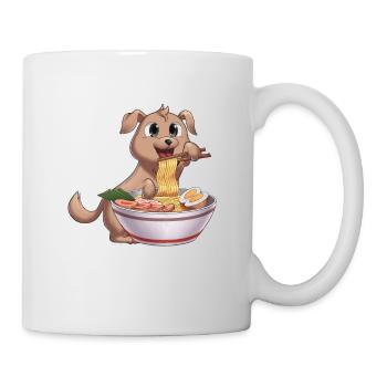 Ramen Dog Japanese Gift Kawaii Anime - Mug - white - Right