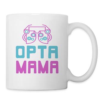 OPTA MAMA Cool Retro Ophthalmologist T-Shirt - Mug - white - Right