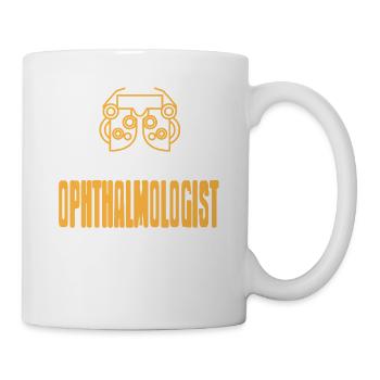 My DAD Is An Ophthalmologist What Does Your Hero - Mug - white - Right