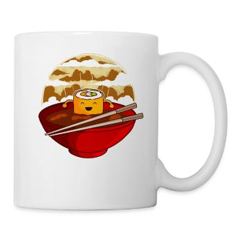 Kawaii Sushi Ramen Japanese - Mug - white - Right