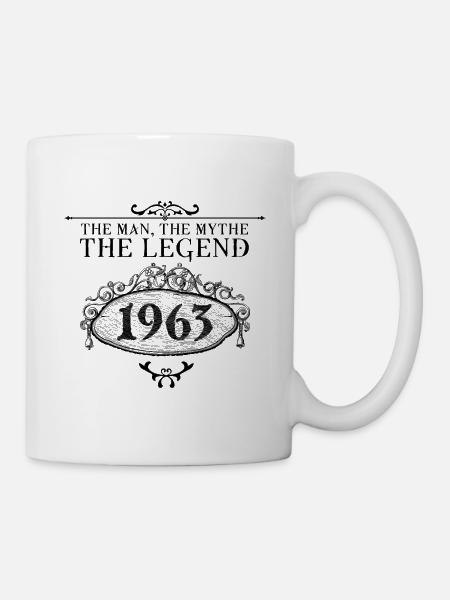 1963 | The Legend since 1963 birthday - Mug blanc - blanc