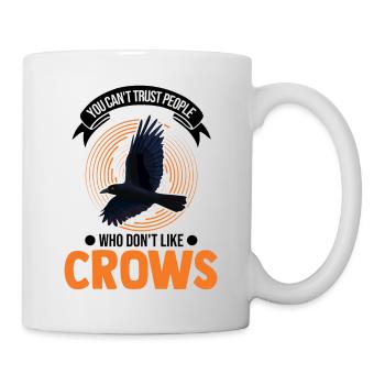 Crow Raven Raven Crow Crow Crow Keeping Crow Breeder - Mug - white - Right