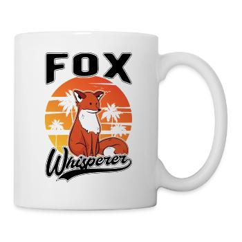 Fuchsflüsterer Fox Whisperer Fuchs - Mug - white - Right