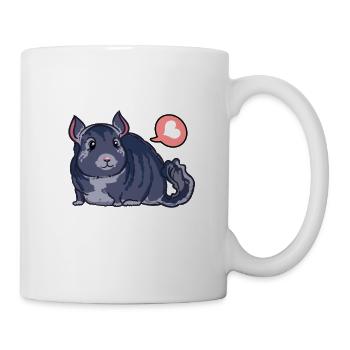 Drôle de panne émotionnelle Chinchilla - Mug blanc - blanc - Droite