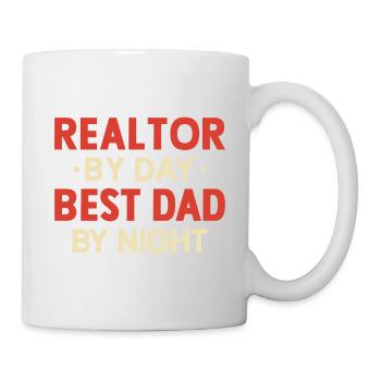 Immobilienmakler Makler Beruf Immobilien - Tasse - Weiß - Rechts