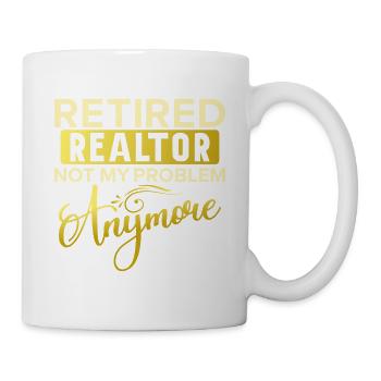 Agent immobilier Courtier Profession Immobilier - Mug blanc - blanc - Droite
