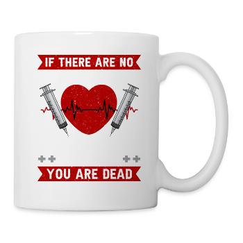Krankenschwester Arzt Sanitäter - Tasse - Weiß - Rechts