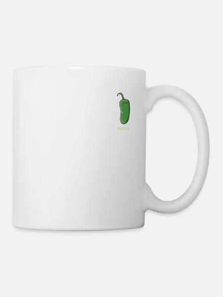 Chili Jalapenos Habaneros Carolina Reaper - Mug - white