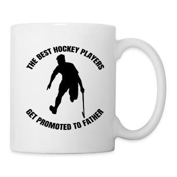 Hockey sur gazon Hockey sur gazon Père Joueur de hockey - Mug blanc - blanc - Droite