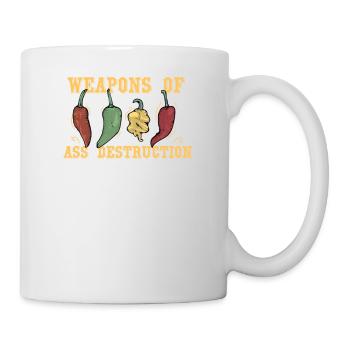Chili Jalapenos Habaneros Carolina Reaper - Mug - white - Right