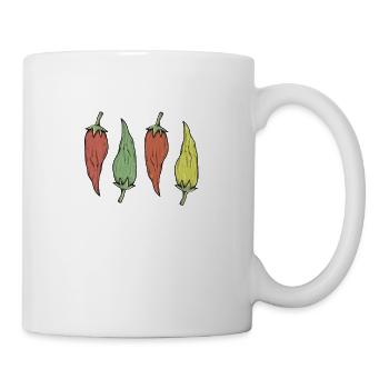 Chili Jalapenos Habaneros Carolina Reaper - Mug - white - Right