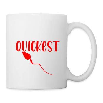 Il y a 30 ans, j’étais le plus rapide 2 - Mug blanc - blanc - Droite