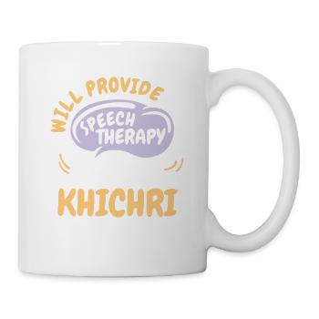 Fournir une orthophonie pour khichri funny speech - Mug blanc - blanc - Droite