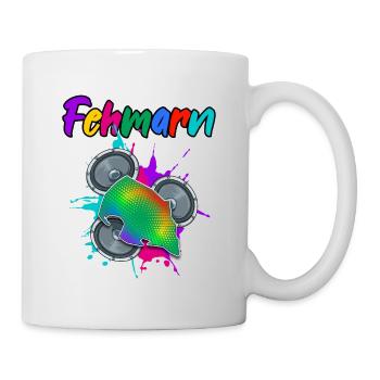 Fehmarn Beat - Tasse - Weiß - Rechts