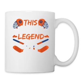 This sports legend is now 20, hockey game 20. - Mug - white - Right