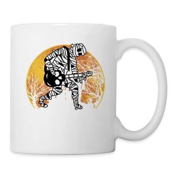 Drôle de guitariste maman jouant de la musique de guitare Hallowe - Mug blanc - blanc - Droite