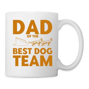 Sled Dog Racing Husky Owner Dog Sled - Mug - white - Right
