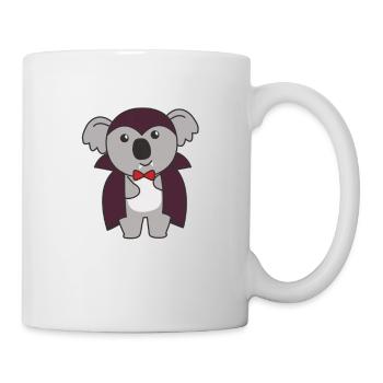 Koala Halloween Mignon Diable Enfants Vampire Costume - Mug blanc - blanc - Droite