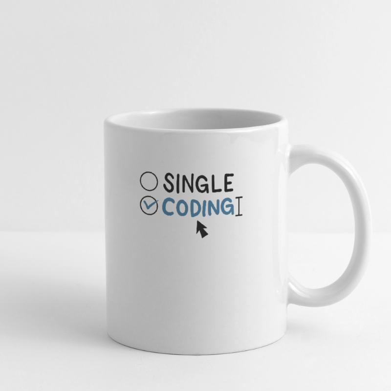 Programmierung Single Coding Software Engineer Tasse