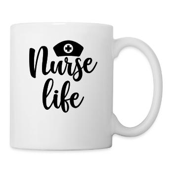 Nurse life - Mug - white - Right