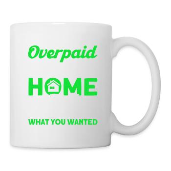 Immobilienmakler Makler Beruf Immobilien - Tasse - Weiß - Rechts