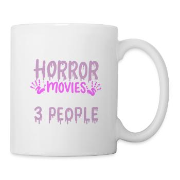 Ich Mag Horrorfilme - Tasse - Weiß - Rechts