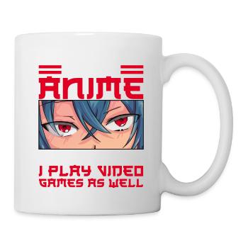 Anime Gamer Jeux vidéo Jeux de hasard Manga - Mug blanc - blanc - Droite
