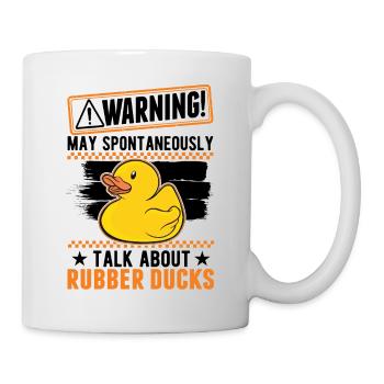 May spontaneously talk about Rubber Ducks - Mug - white - Right