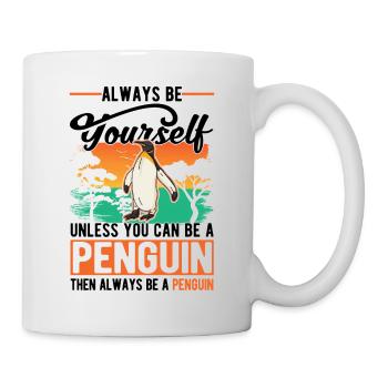 Pingouin Cadeau Pingouin - Mug blanc - blanc - Droite