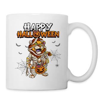 Halloween Löwe Mumie - Tasse - Weiß - Rechts