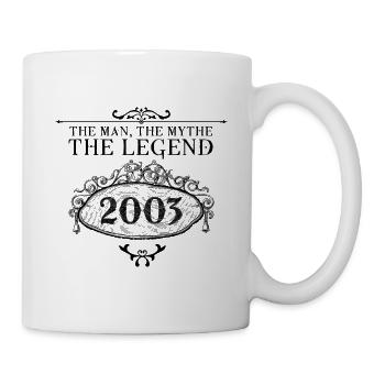 2003 | The Legend since 2003 birthday - Mug - white - Right