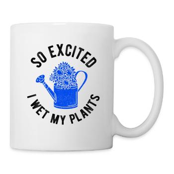 Landschaftsgärtner Hobbygärtner Gärtner - Tasse - Weiß - Rechts