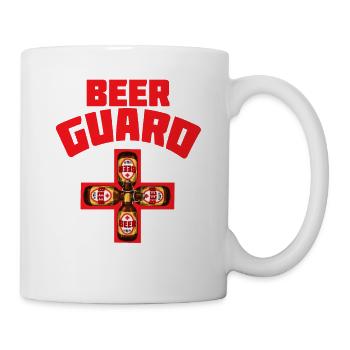 Drôle de tenue pour la prochaine fête de la bière - Mug blanc - blanc - Droite