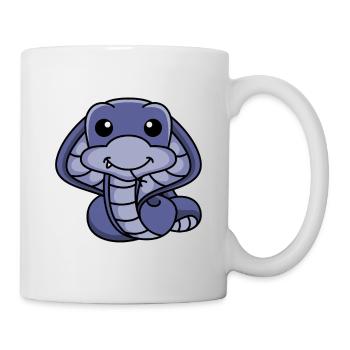 Snake Cobra Comic Animal - Mug - white - Right